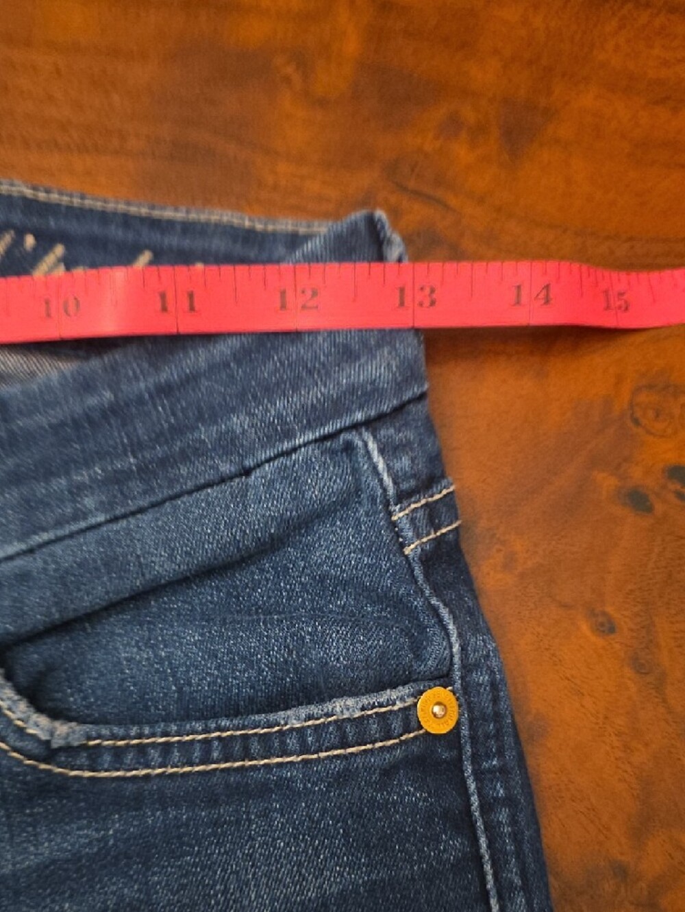 7 For All Mankind Women's Dark ✨️Indigo Bootcut Jeans✨️ FLARE✨️ - Picture 6 of 13